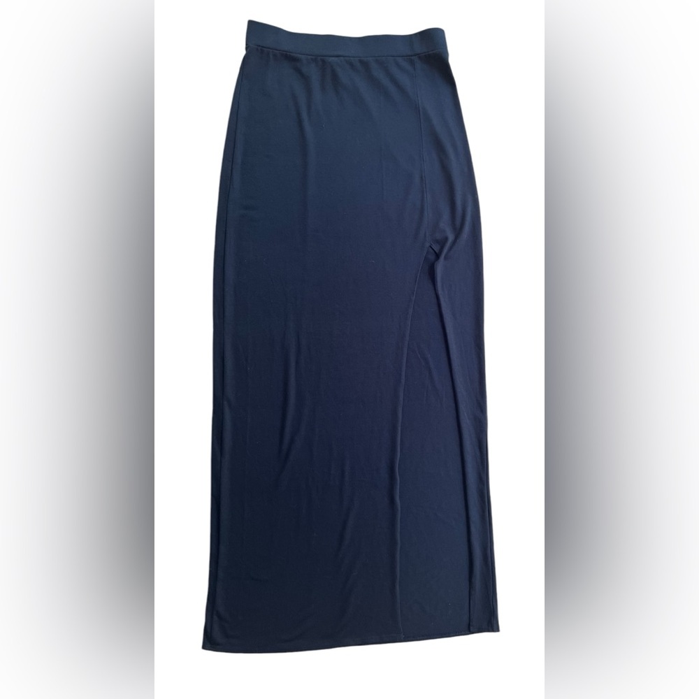 NWOT - Express Maxi Skirt with High Slit - Size Small, Black